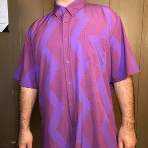 Manaola Hawaiian Design button up dress shirt 🌺